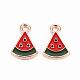 Alloy Enamel Pendants&nbsp;ENAM-Q425-23-1