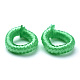 Polyester Weave Beads&nbsp;WOVE-N003-67-2