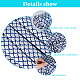 Fishscale Pattern Polyester Fabrics&nbsp;DIY-WH0304-508A-3