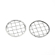 Tinplate Lid Insert with Square Grids&nbsp;FIND-WH0077-54-1