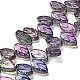 Electroplate Glass Beads Strands&nbsp;EGLA-B004-02A-FR05-1