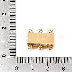 2-Strands Brass Magnetic Clasps&nbsp;KK-CBA9C94-01B-G