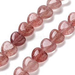 Natural Strawberry Quartz Beads Strands&nbsp;G-R190-10mm-34