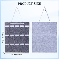 Sun Glasses Felt Storage Hanging Bag&nbsp;AJEW-WH20006-67B