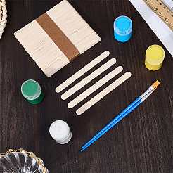 2 Sets Wood Craft Sticks&nbsp;DIY-CP0012-28A