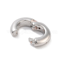 Brass Spring Gate Rings&nbsp;KK-M293-53P