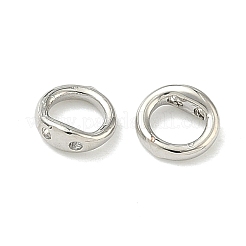 Round Ring Brass Charms&nbsp;KK-G555-06P