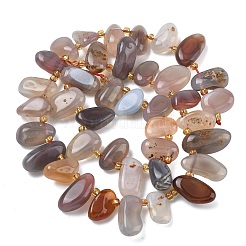 Natural Agate Beads Strands&nbsp;G-C270-E01-01