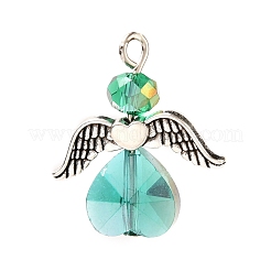 Electroplate Glass Pendants&nbsp;PALLOY-JF00504