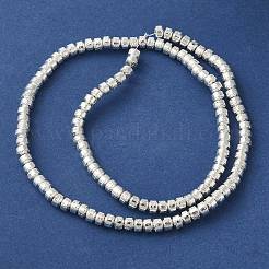 Electroplated Natural Lava Rock Beads Strands&nbsp;G-L606-C02-01F