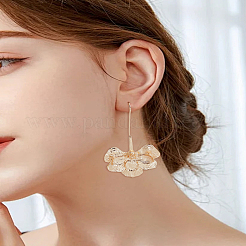 1 Pair Flower Dangle Earrings for Women&nbsp;EJEW-LP0013-11