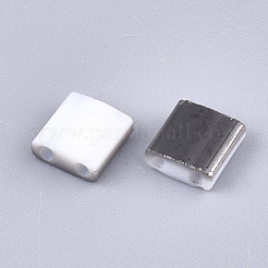 Electroplate Opaque Glass Seed Beads&nbsp;SEED-S023-18C-01B