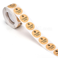 1 Inch Thank You Stickers&nbsp;DIY-WH0156-87C
