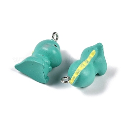Opaque Resin Pendants&nbsp;LS-RESI-D074-01B
