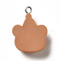 Opaque Resin Pendants&nbsp;X-RESI-G056-01A