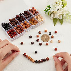 Natural Wood Beads Sets&nbsp;WOOD-PH0002-51