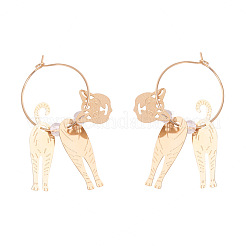 Alloy Hoop Earrings&nbsp;WG92327-01