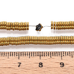Electroplated Synthetic Non-magnetic Hematite Beads Strands&nbsp;X-G-T139-63C