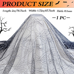 Halloween Theme Polyester Mesh Fabric&nbsp;DIY-WH0308-684