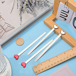4Pcs 2 Colors 201 Stainless Steel Bookmarks&nbsp;AJEW-CP0005-79