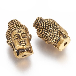 Tibetan Style Buddha Alloy Beads&nbsp;TIBEB-Q062-12AG-LF