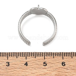 304 Stainless Steel Finger Rings Components&nbsp;SA-CBA45D5-20P