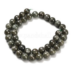 Natural Green Kyanite Beads Strands&nbsp;G-H335-B05-10mm