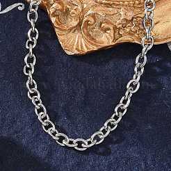Tarnish Resistant 304 Stainless Steel Cable Chain Bracelets&nbsp;BJEW-M188-06