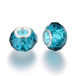 Handmade Glass European Beads&nbsp;X-GPDL25Y-77