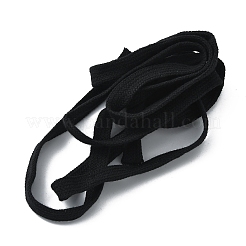 Flat Cotton Hollow Cord&nbsp;FIND-WH0033-43B