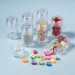 長方形のプラスチックビーズ保存容器  透明  14x16.7x5.4cm  約30個/箱&nbsp;CON-Q025-05