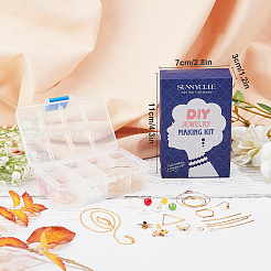 DIY Bee Earring Making Kits&nbsp;DIY-SC0014-32G
