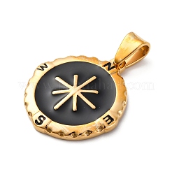 304 Stainless Steel Enamel Pendants&nbsp;STAS-U043-14G