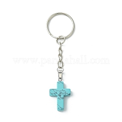 Gemstone Cross Keychain&nbsp;KEYC-JKC01159