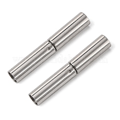 変色しにくい304ステンレススチール製バヨネット留め具  コラム  ステンレス鋼色  21x3mm  穴：2.5mm&nbsp;X-STAS-L134-06