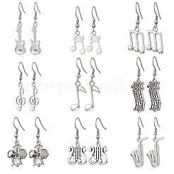 Tibetan Style Alloy Dangle Earrings&nbsp;EJEW-JE06488