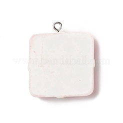 Opaque Resin Pendants&nbsp;RESI-C021-01J