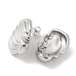 Non-Tarnish 304 Stainless Steel Stud Earrings&nbsp;LS-EJEW-G367-06P