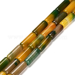 Dyed Natural Agate Beads Strands&nbsp;G-G203-01C