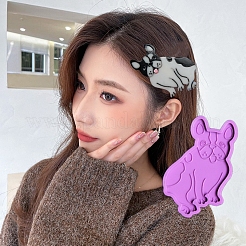 6Pcs 6 Styles Hair Cabochon Food Grade Silicone Molds&nbsp;SIMO-PW0002-40