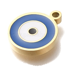Ion Plating(IP) 304 Stainless Steel Enamel Charms&nbsp;STAS-P371-075G