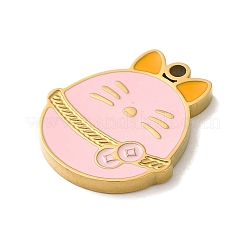 Ion Plating(IP) 304 Stainless Steel Enamel Pendants&nbsp;STAS-Q301-14G