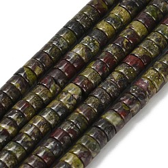 Natural Dragon Blood Beads Strands&nbsp;G-Z110-A30-2x4mm