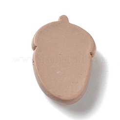 秋のテーマ オペーク レジン カボション  漫画のカボション  ドングリ  26x18x8.5mm&nbsp;LS-CRES-A055-01E