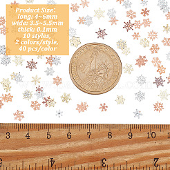 800Pcs 20 Style Brass Cabochons&nbsp;MRMJ-OC0003-32