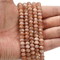 Natural Sunstone Beads Strands&nbsp;G-Z111-A30
