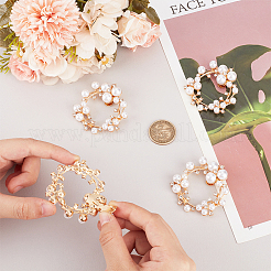 4Pcs Alloy Rhinestone Shoe Decorations&nbsp;FIND-GF0006-58