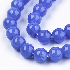 Imitation Jade Glass Beads&nbsp;GLAA-S192-001A