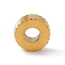 Twill Pattern 304 Stainless Steel Beads&nbsp;STAS-E179-02B-02G