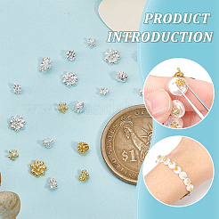 32Pcs 8 Style Brass Cabochon&nbsp;MRMJ-BC0003-43